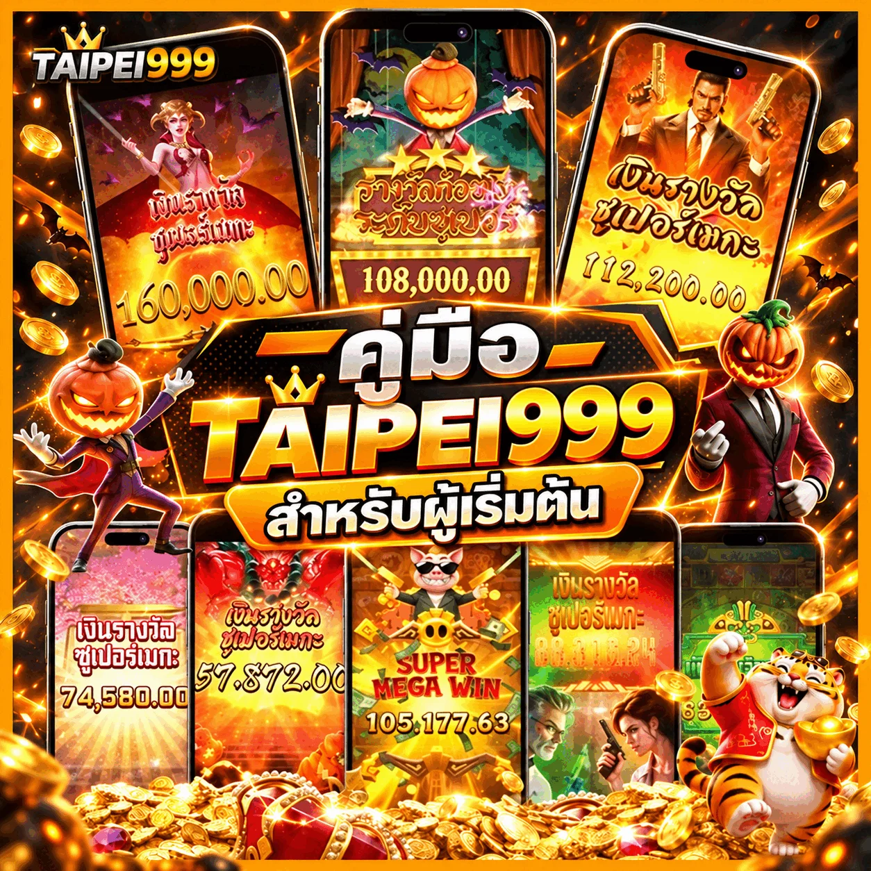 TAIPEI999 คู่มือผู้เริ่มต้น สมัคร เข้าเล่น และดูแลบัญชี